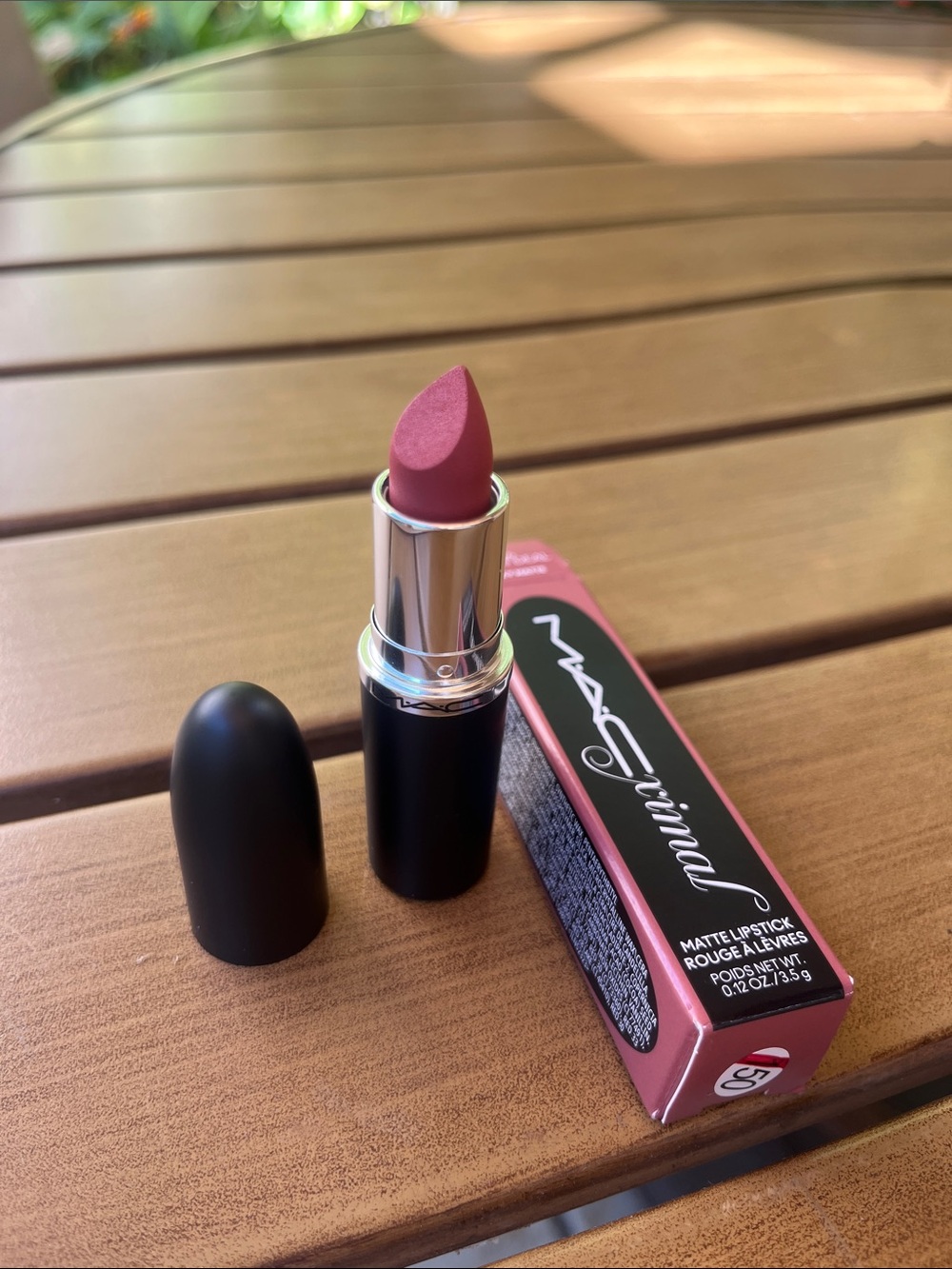 MAC Cosmetics Matte Lipstick - Sweet deal 666 silky matte.